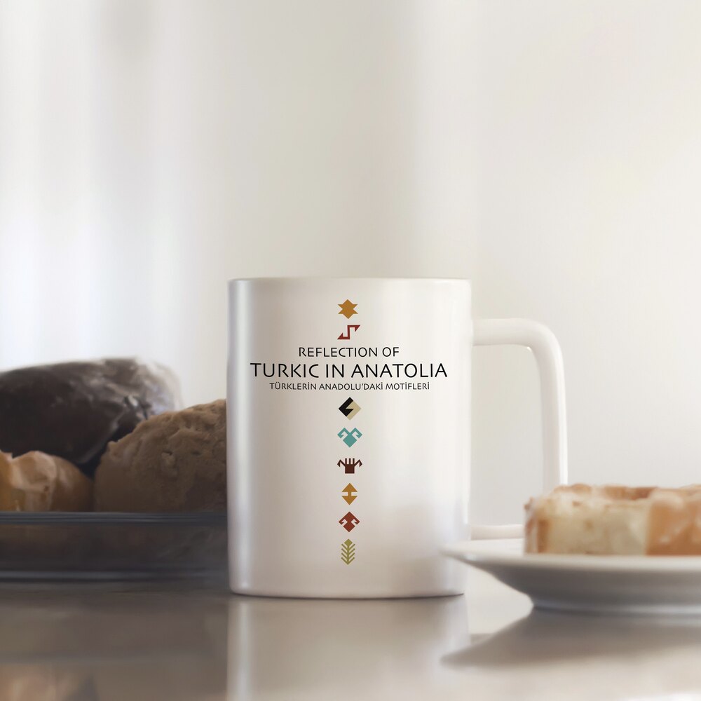 TÜRK - ANADOLU MOTİFLERİ KUPA